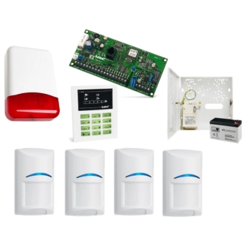 SYSTEM ALARMOWY SATEL CA-5 KPL LED-S 4 CZUJKI BOSCH